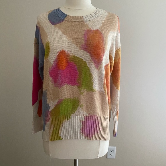 NIC + ZOE Bright Spot Sweater NWT XS - Picture 2 of 7